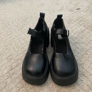 Mary Jane Black Heels